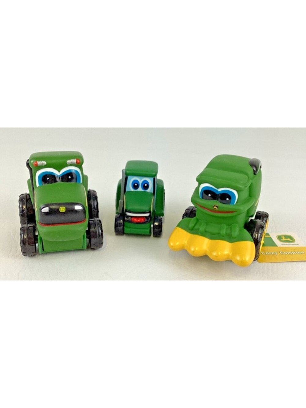 Ertl John Deere My First Johnny Tractor Chunky Toddler Toy Lot Corey Combine